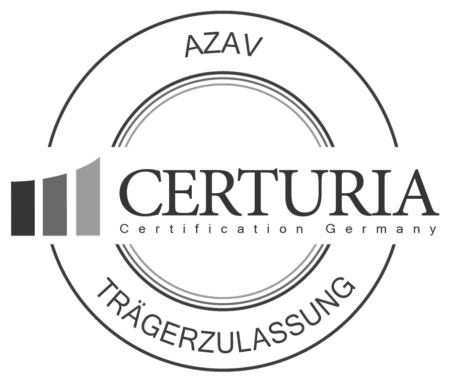 AZAV-Siegel von Certuria